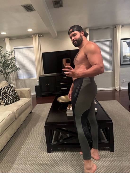 Virus Other - Virus Black with Olive Green Performance Compression Joggers